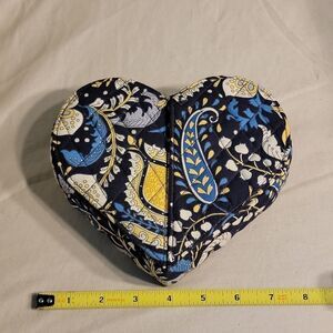 Vera Bradley black and yellow jewelry box